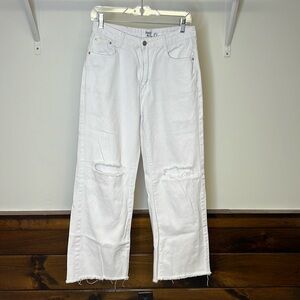 Princess Polly White Jeans- 6